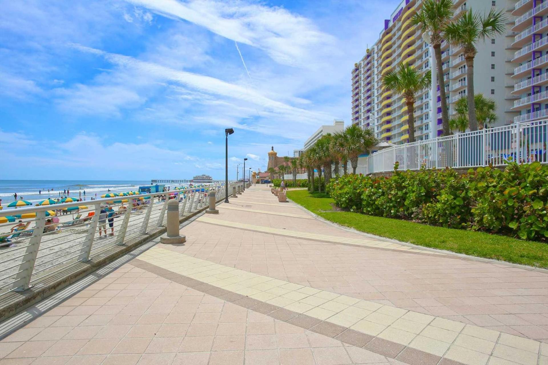 Luxury 9Th Floor 1 Bedroom Condo Direct Oceanfront Daytona Beach | 908 Exterior foto